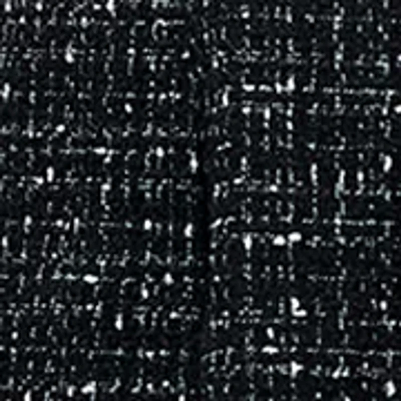 Speckled Tweed Pleated Mini Dress