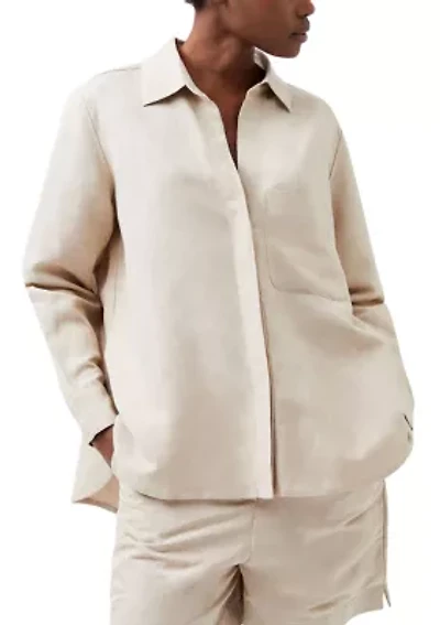 Birdie Linen Boyfriend Shirt