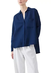 Birdie Linen Boyfriend Shirt