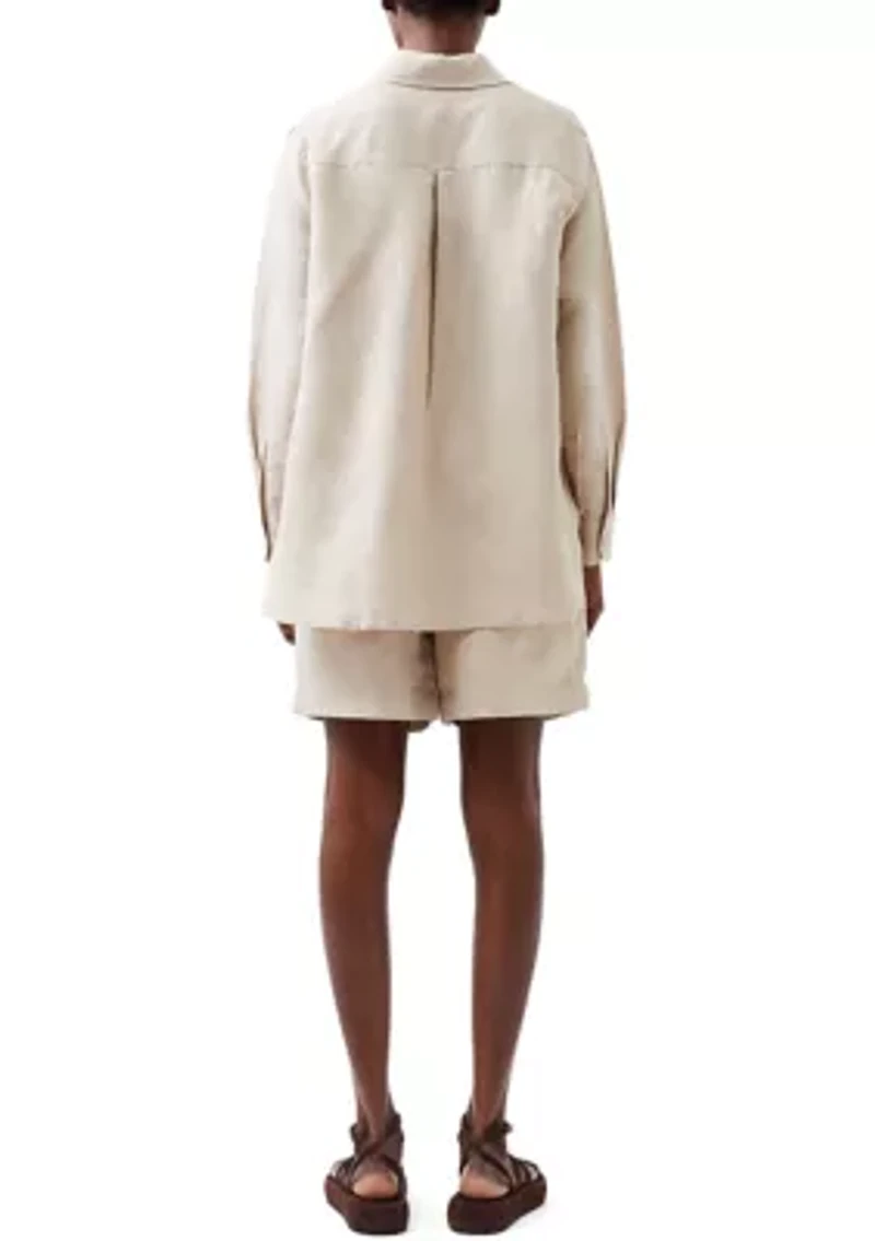 Birdie Linen Boyfriend Shirt