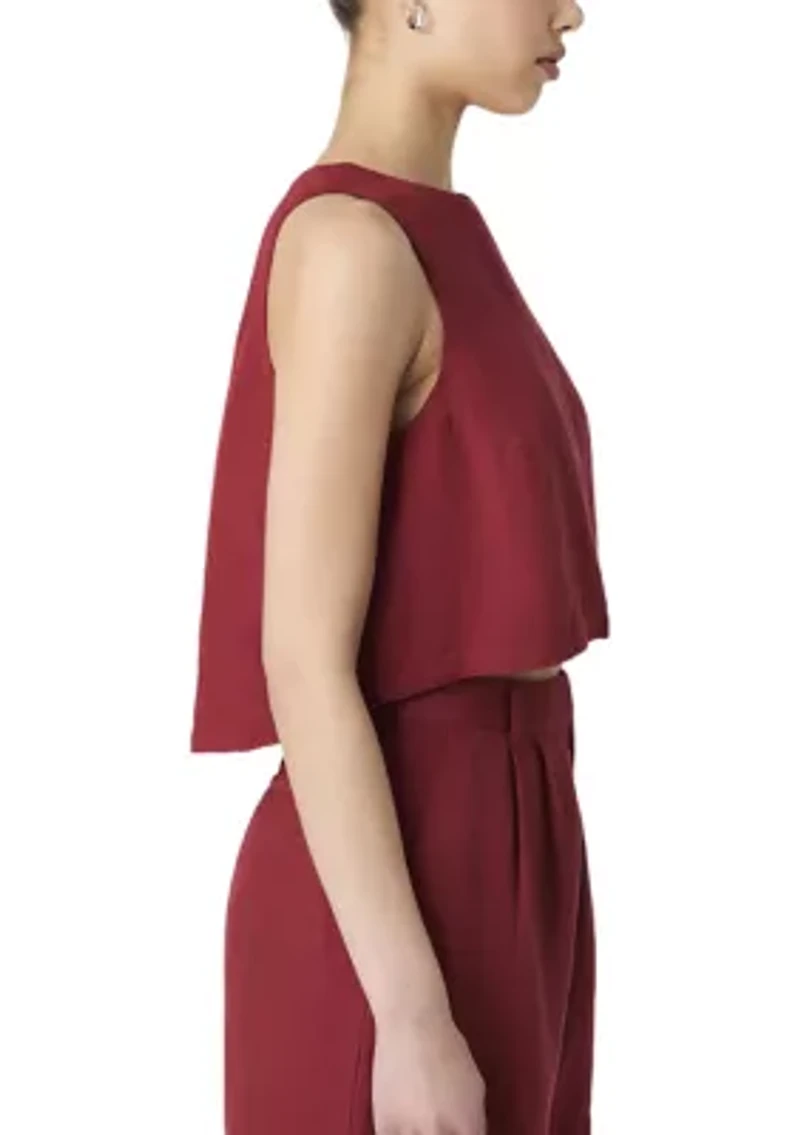 Birdie Linen Shell Top