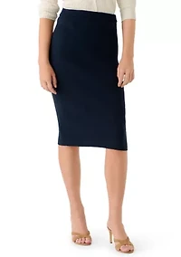 Maxi High Rise Knit Pencil Skirt