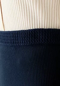 Maxi High Rise Knit Pencil Skirt