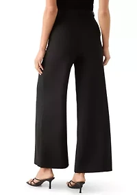 Azra Twill Wide Leg Pants