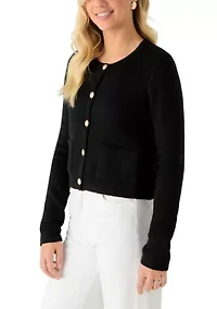 Gold Button Babysoft Cardigan