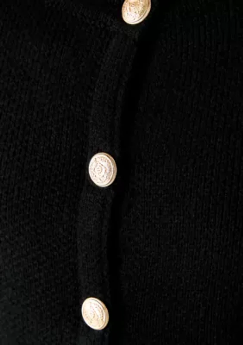 Gold Button Babysoft Cardigan