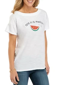 Petite Drop Shoulder Art T-Shirt