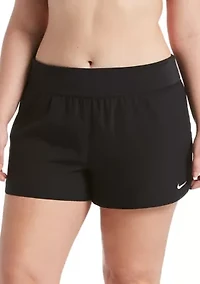 Plus Solid Essential Swim Boardshorts