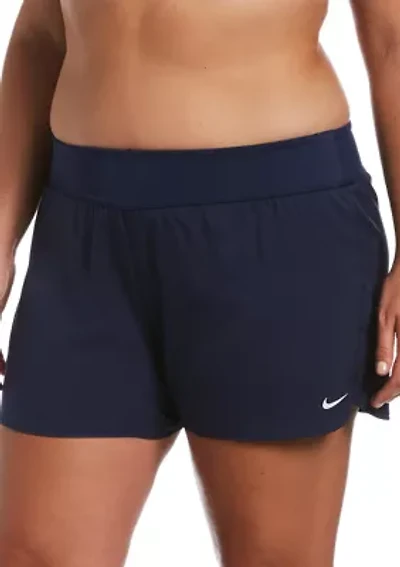 Plus Solid Essential Swim Boardshorts