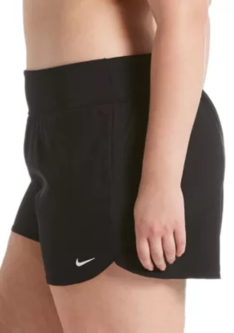 Plus Solid Essential Swim Boardshorts