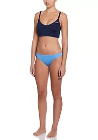 Effortless Essential V-Neck Midkini Swim Top