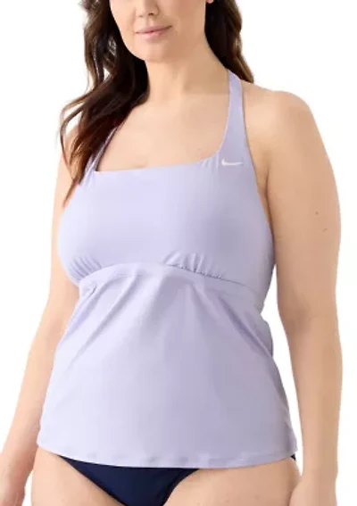 Essential Square Neck Tankini Swim Top
