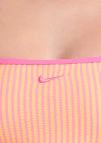 Ripple Square Neck Bikini Swim Top