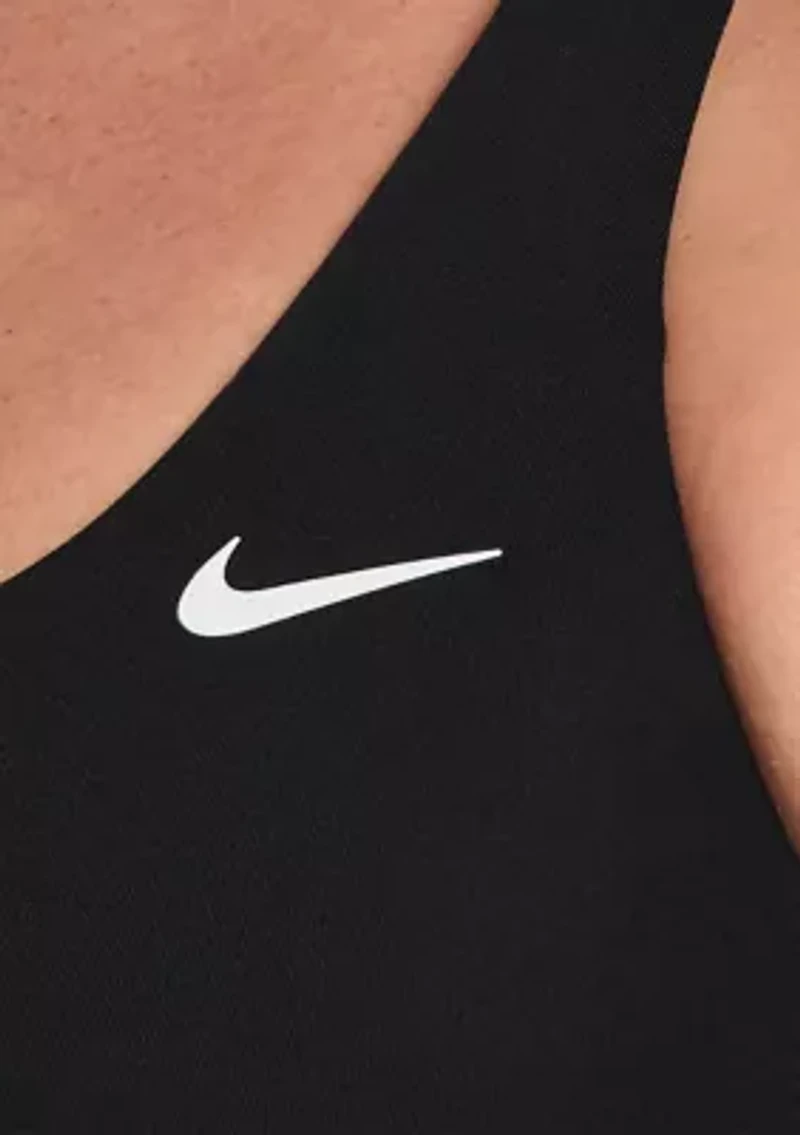 Plus Effortless Essential Square Neck Tankini