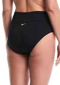 Plus Effortless Essential High Waist Full Bikini Bottom