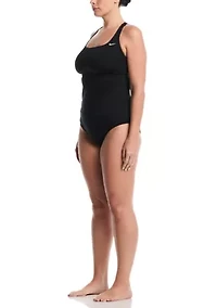 Plus Effortless Essential High Waist Full Bikini Bottom