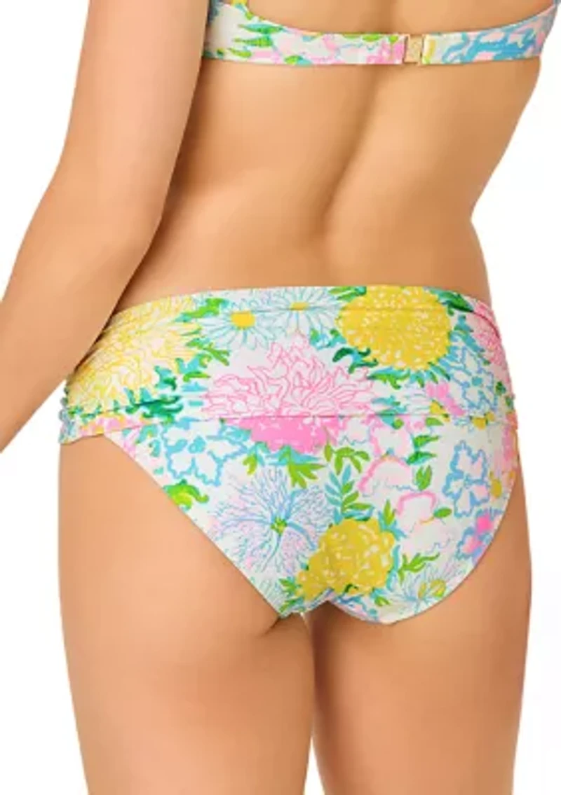 Lagoon Sarong Hipster Swim Bottoms