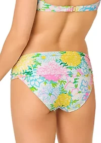 Lagoon Sarong Hipster Swim Bottoms