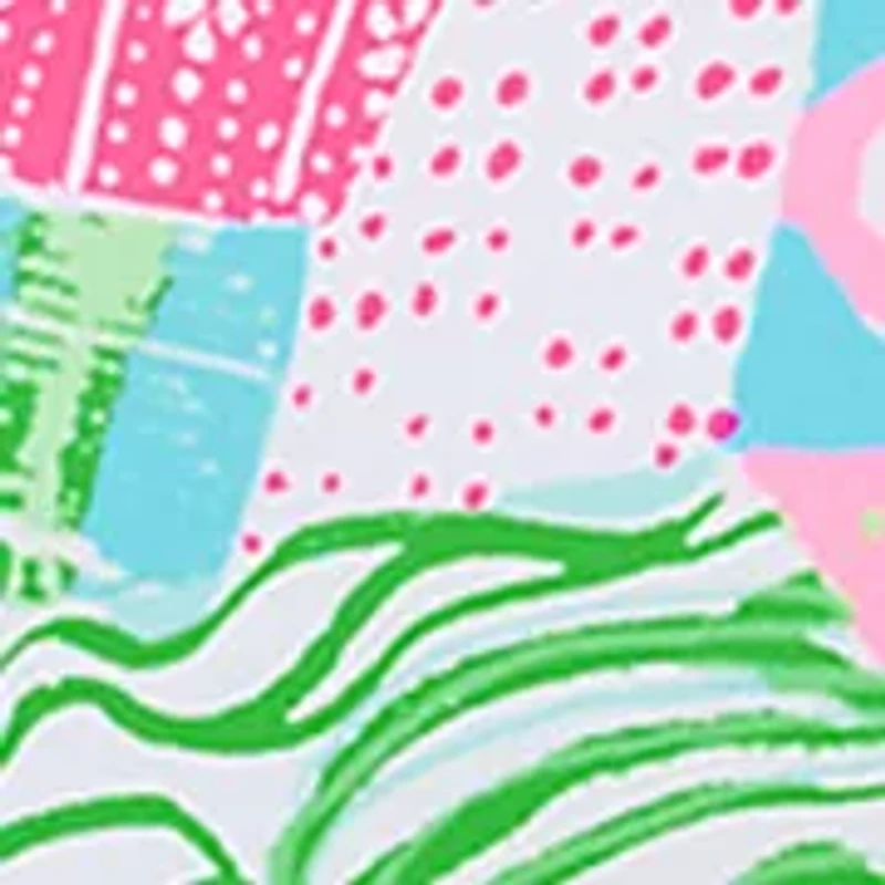 Ester Multi Crazy Quilt One Piece Swimsuit