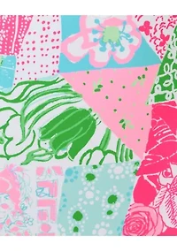 Ester Multi Crazy Quilt One Piece Swimsuit