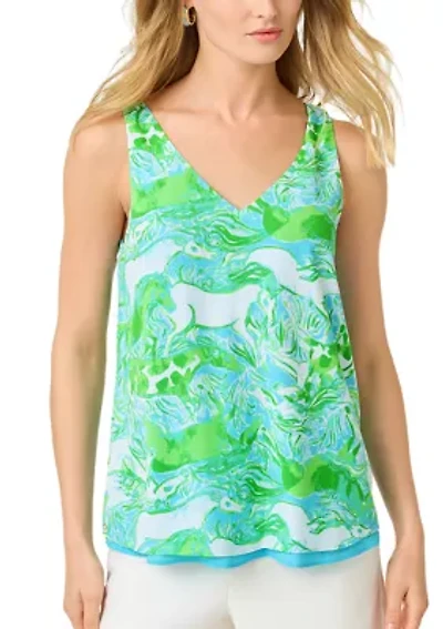 Florin Reversible Straight Hem Top