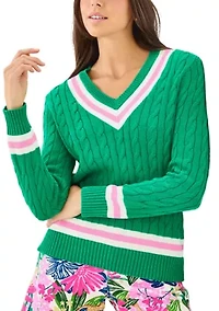 Women's Brockton Sweater with Tipping