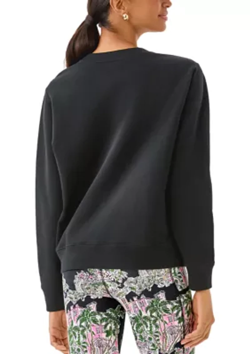 Women's Ballad Palm Beach Print Sweatshirt