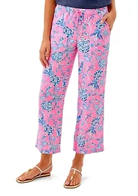 Women's Brawley Linen Crop Pants