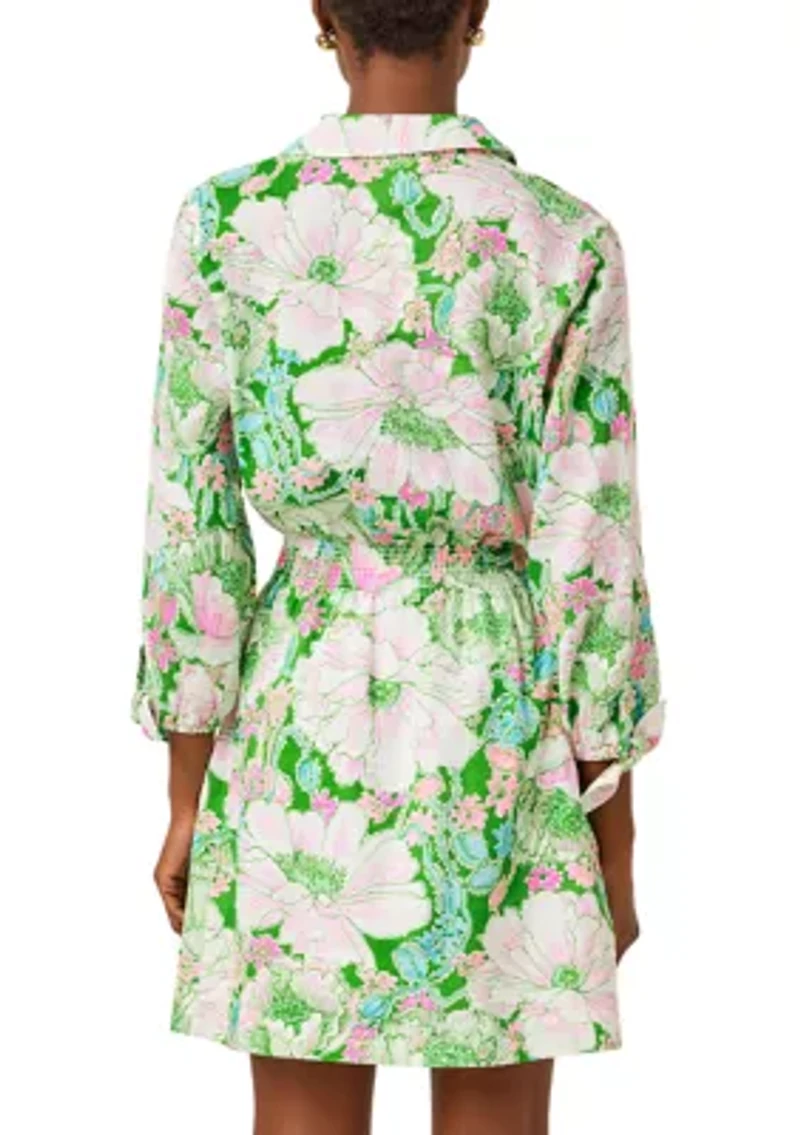 Abralynn Linen Shirtdress