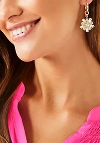 Party Charm Hoop Earrings