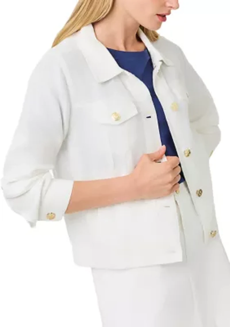 Women's Seaspray Linen Jacket