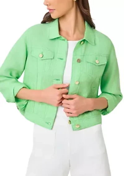 Women's Seaspray Linen Jacket