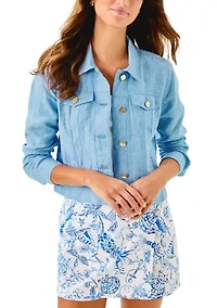 Women's Seaspray Linen Jacket
