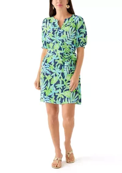 Women's Olivine Short Sleeve Dress