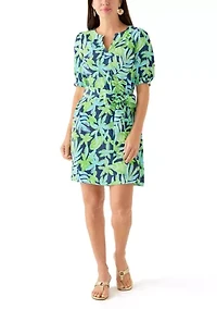 Women's Olivine Short Sleeve Dress