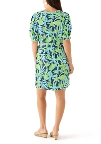 Women's Olivine Short Sleeve Dress