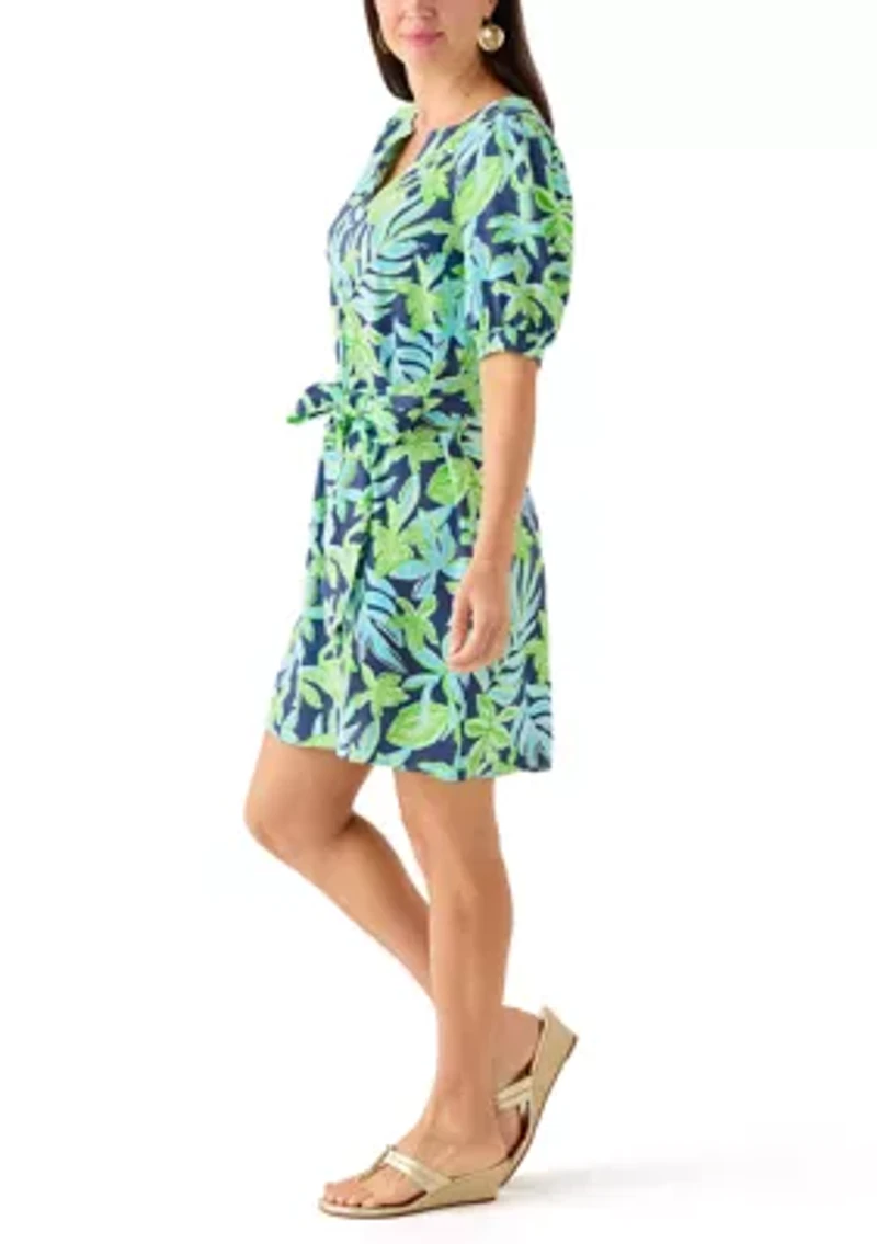 Women's Olivine Short Sleeve Dress