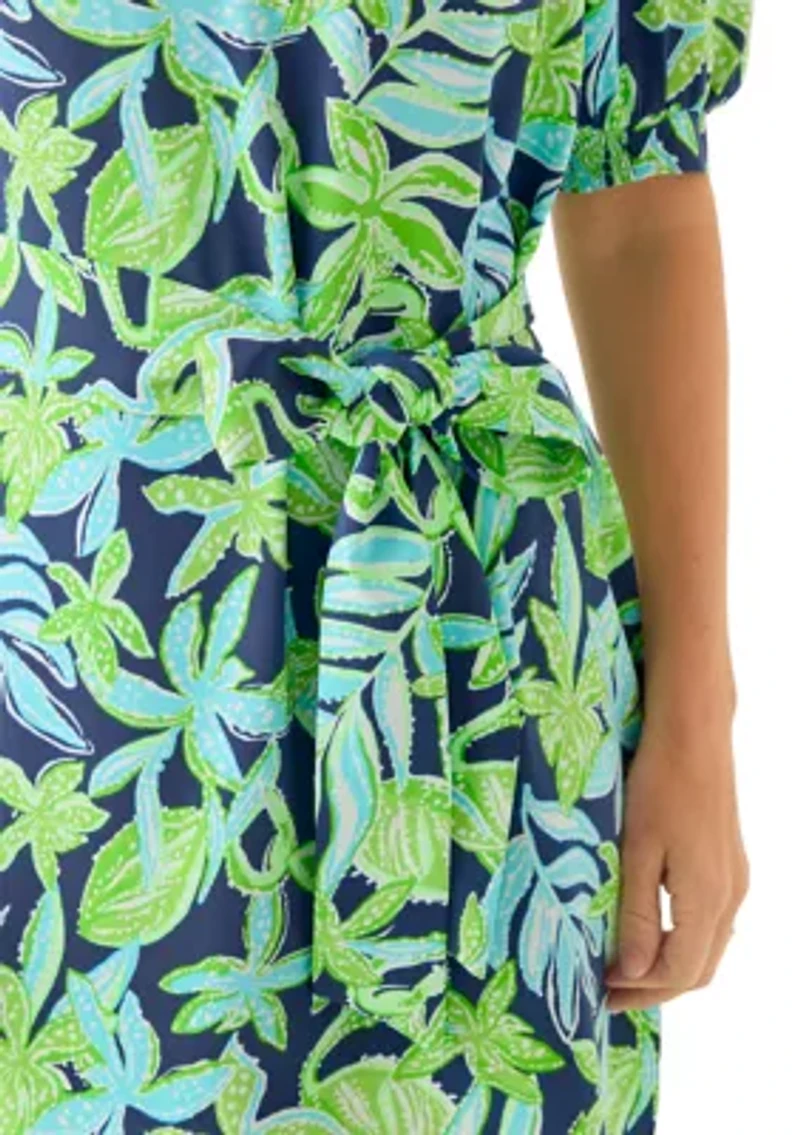 Women's Olivine Short Sleeve Dress