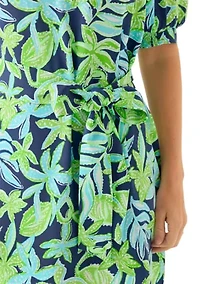 Women's Olivine Short Sleeve Dress