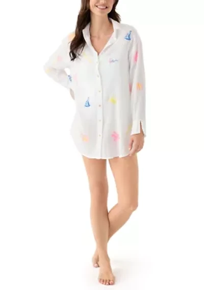 Women's Kwitney Embroidered Swim Coverup