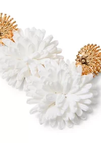 Women's Summer Shorelines Raffia Earrings 