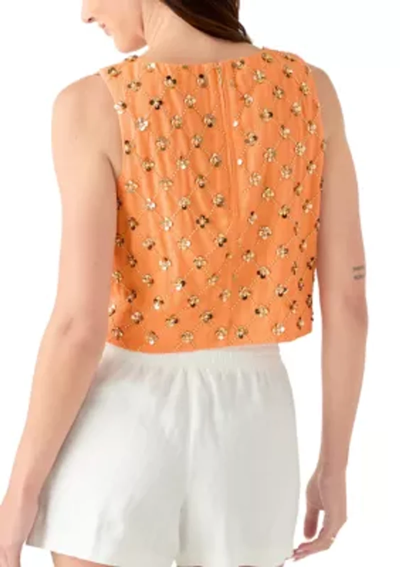 Women's Lathan Sequin Top