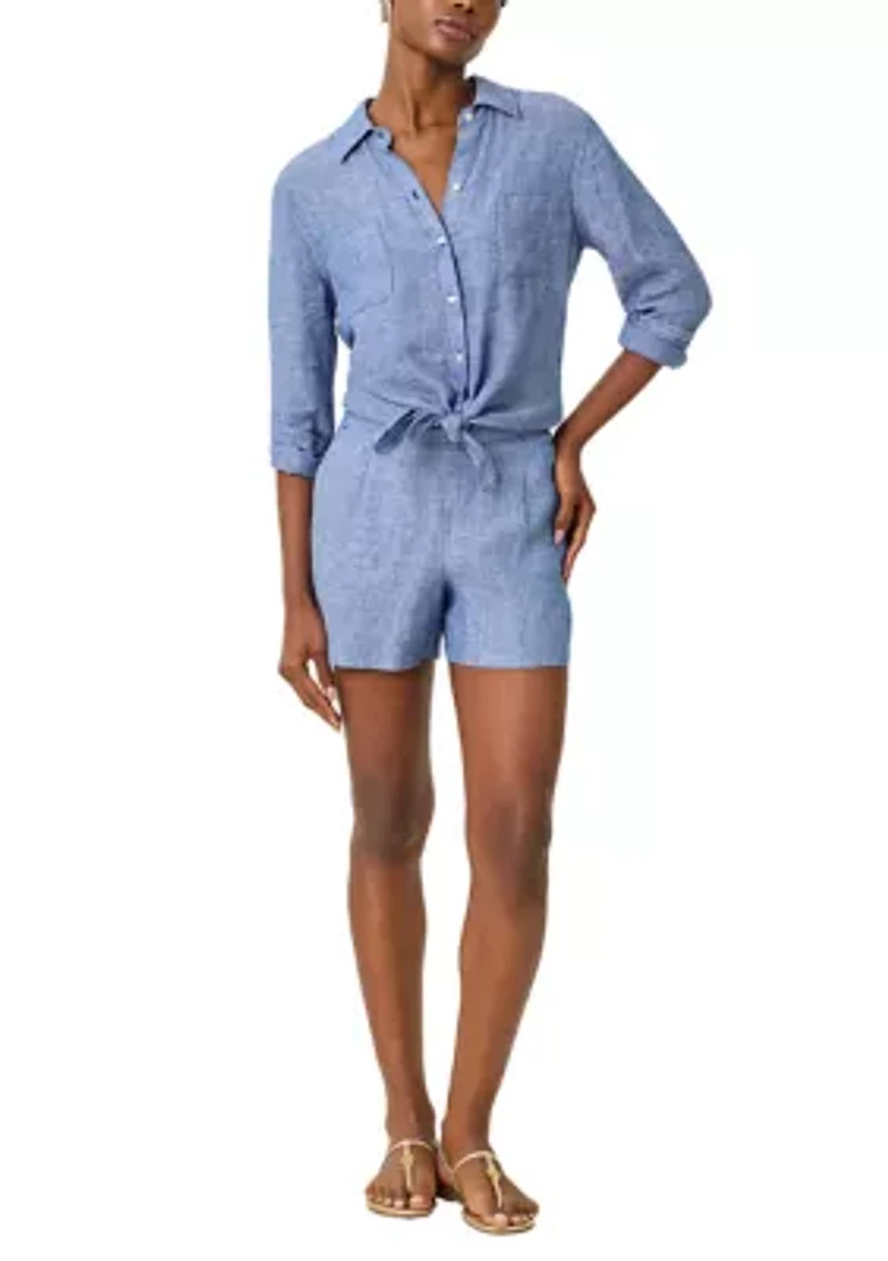 Women's Captina Linen Shorts