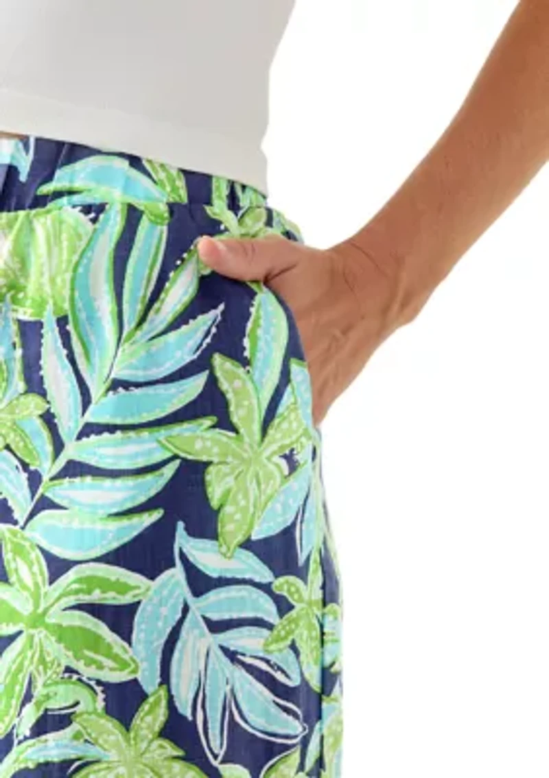 Women's Daylen Linen Palazzo Pants