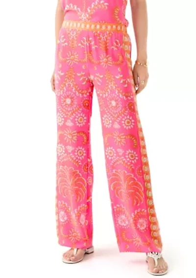 Women's Vianna Silk Palazzo Pants