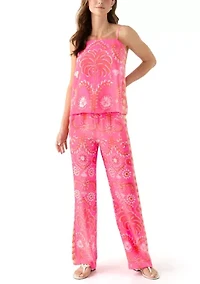 Women's Vianna Silk Palazzo Pants