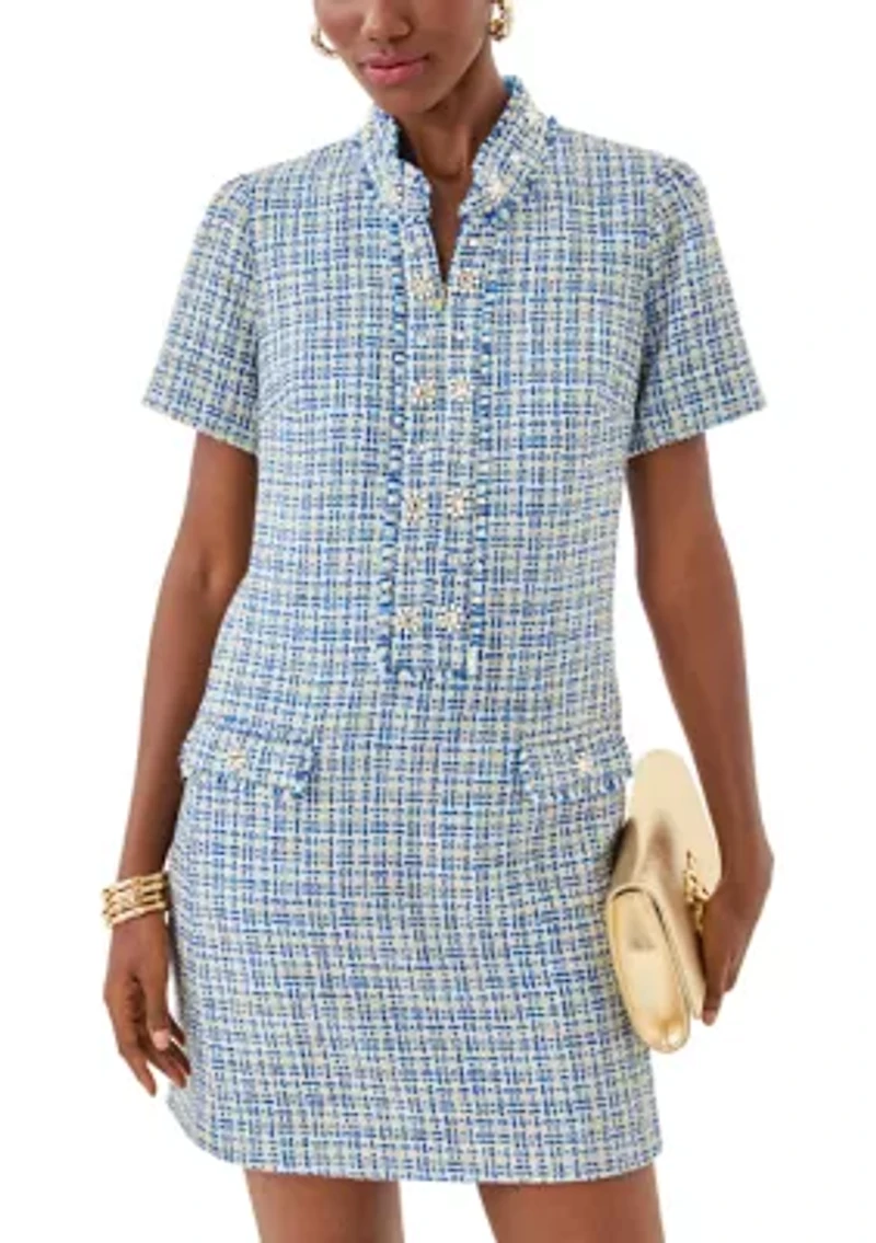 Women's Teddy Bouclé Shift Dress