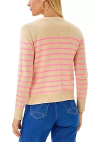 Women's Fairley Stripe Sweater Set