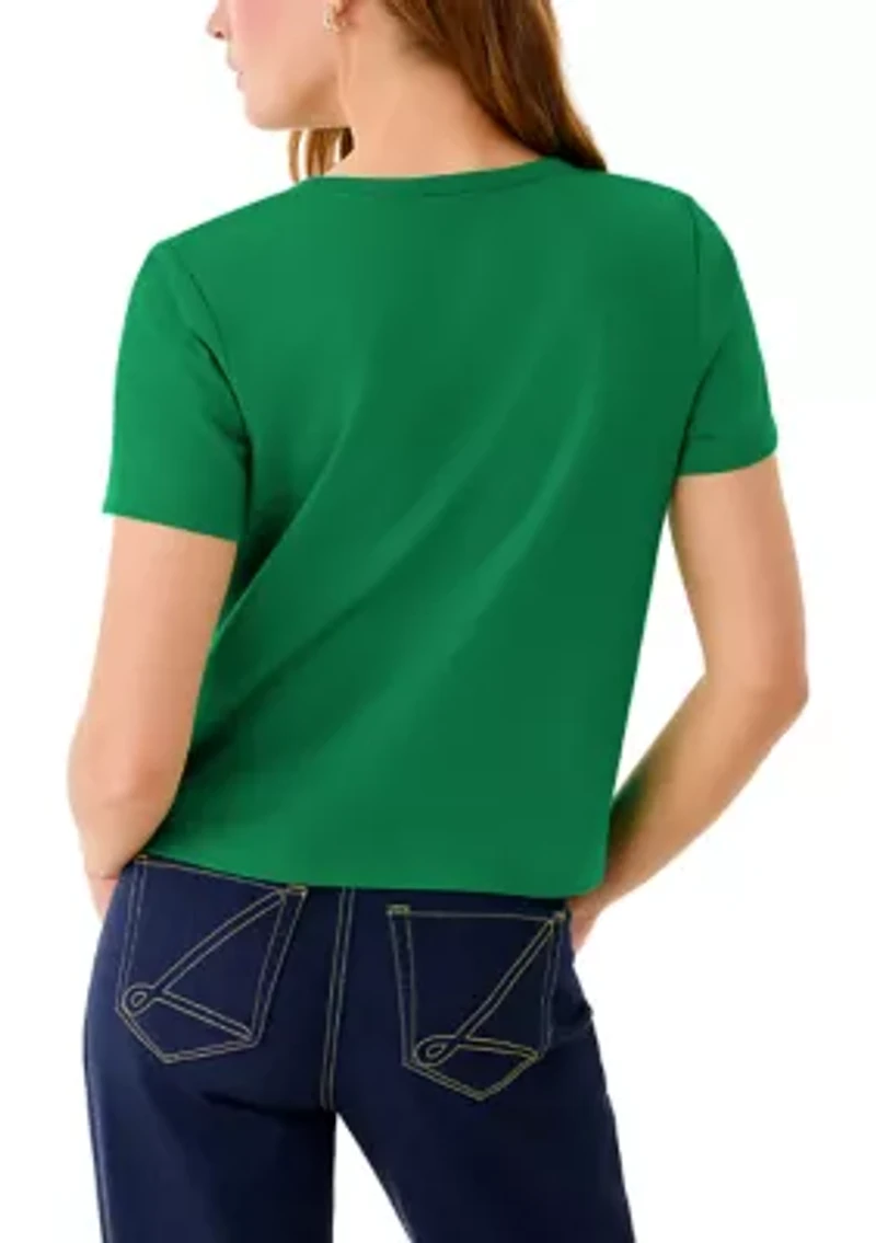 Women's Clairmont Rhinestone Knit Top