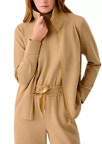 Women's Basque Zip Jacket with UPF 50+